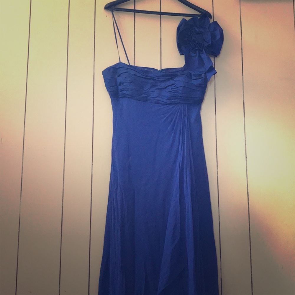 Size 8 royal blue prom dress